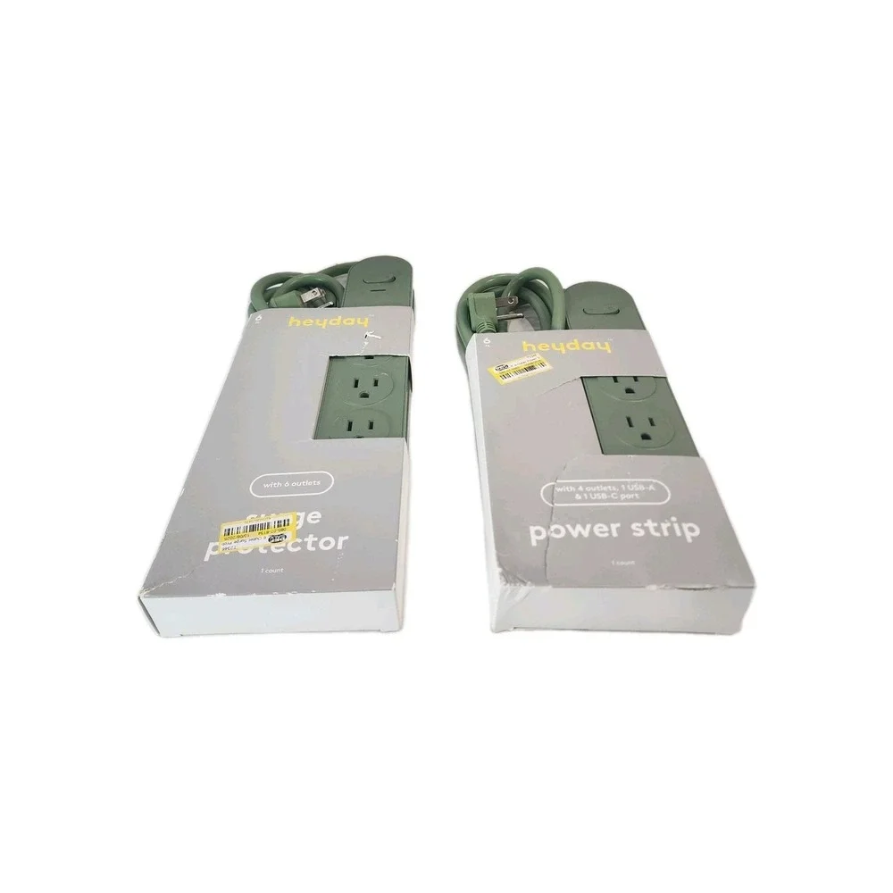 Surge Protector 6 Outlet And Power Strip 4 Outlet USB-A USB-C Port New Other